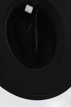 Make an Entrance Rhinestone Strap Fedora