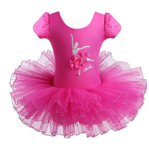 Girls Ballet Tutu Tulle Dress