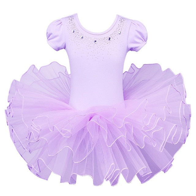 Girls Ballet Tutu Tulle Dress