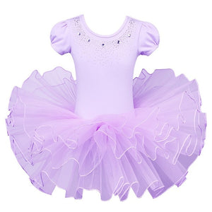 Girls Ballet Tutu Tulle Dress
