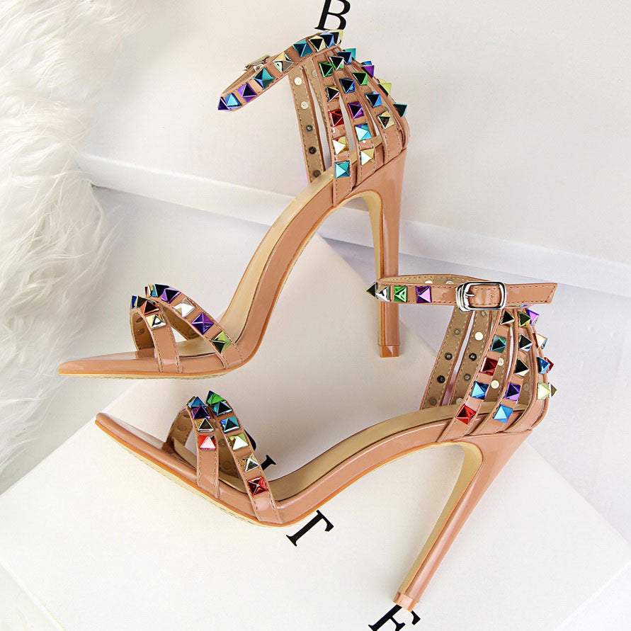 Stiletto Gladiator Pumps