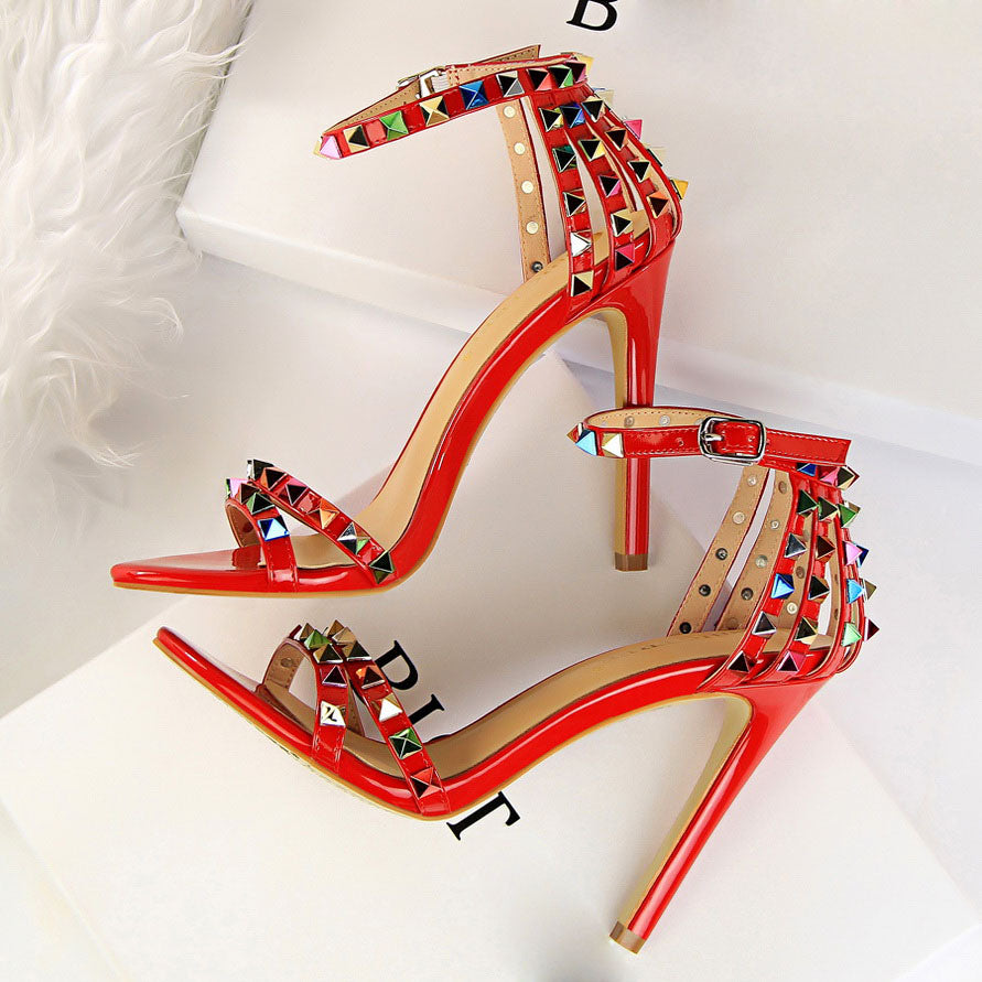 Stiletto Gladiator Pumps