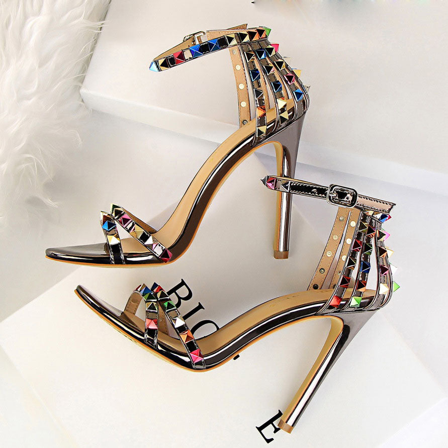 Stiletto Gladiator Pumps