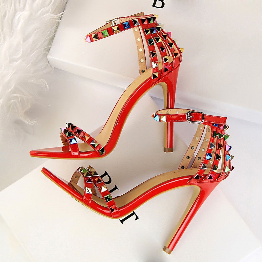 Stiletto Gladiator Pumps